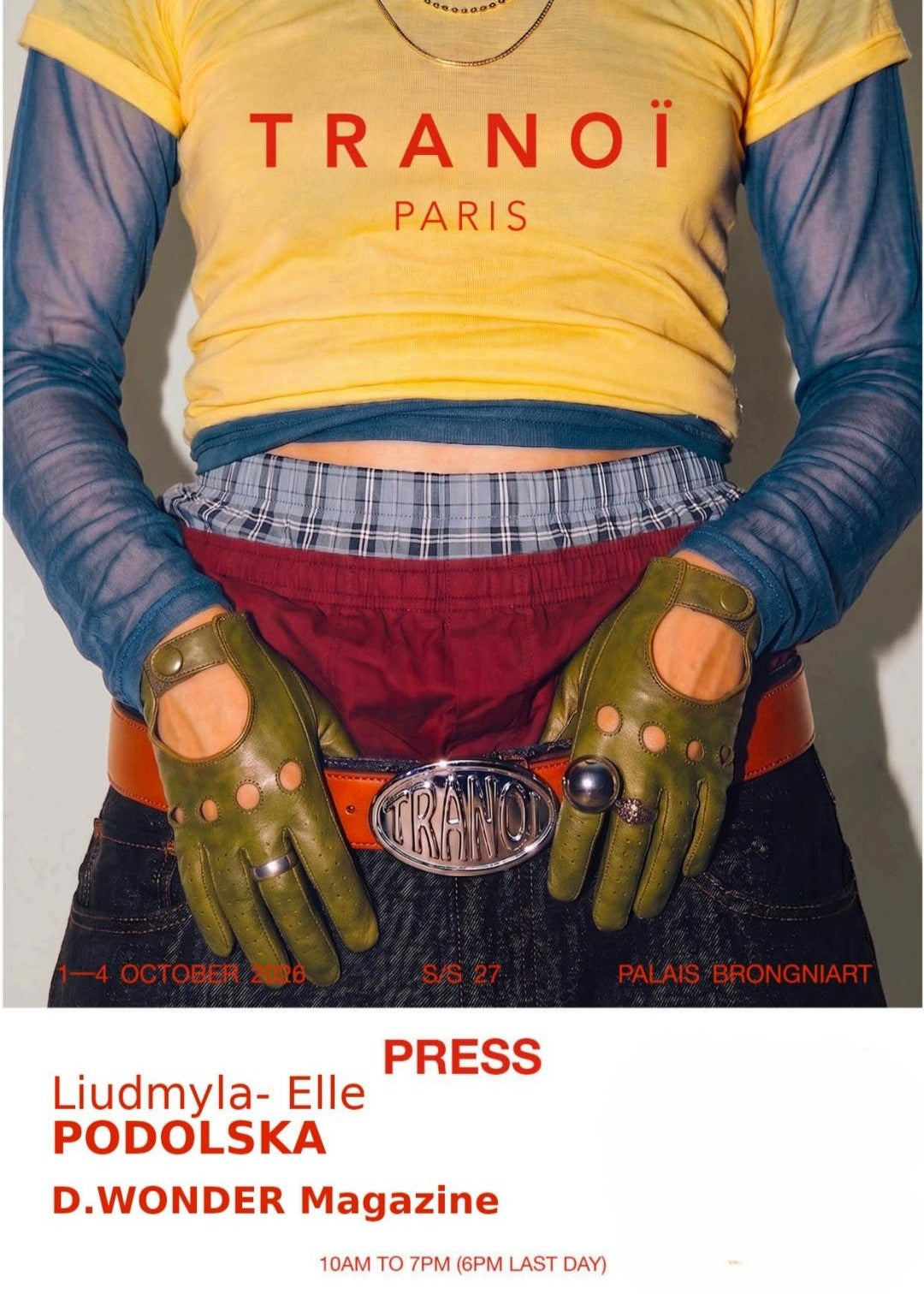 TRANOÏ PARIS SS27