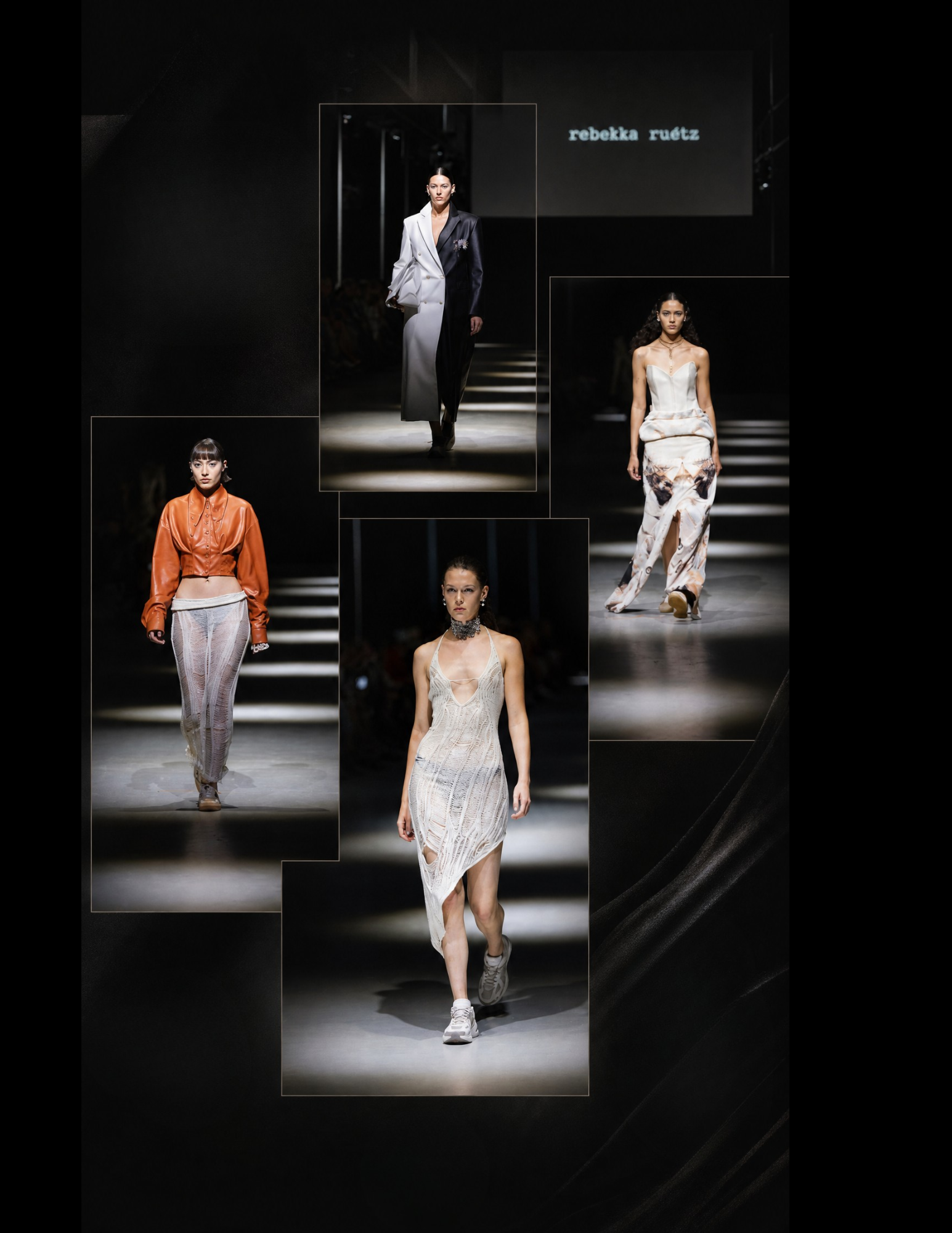 Rebekka Ruétz SS27 PETRICHOR — Runway Collage